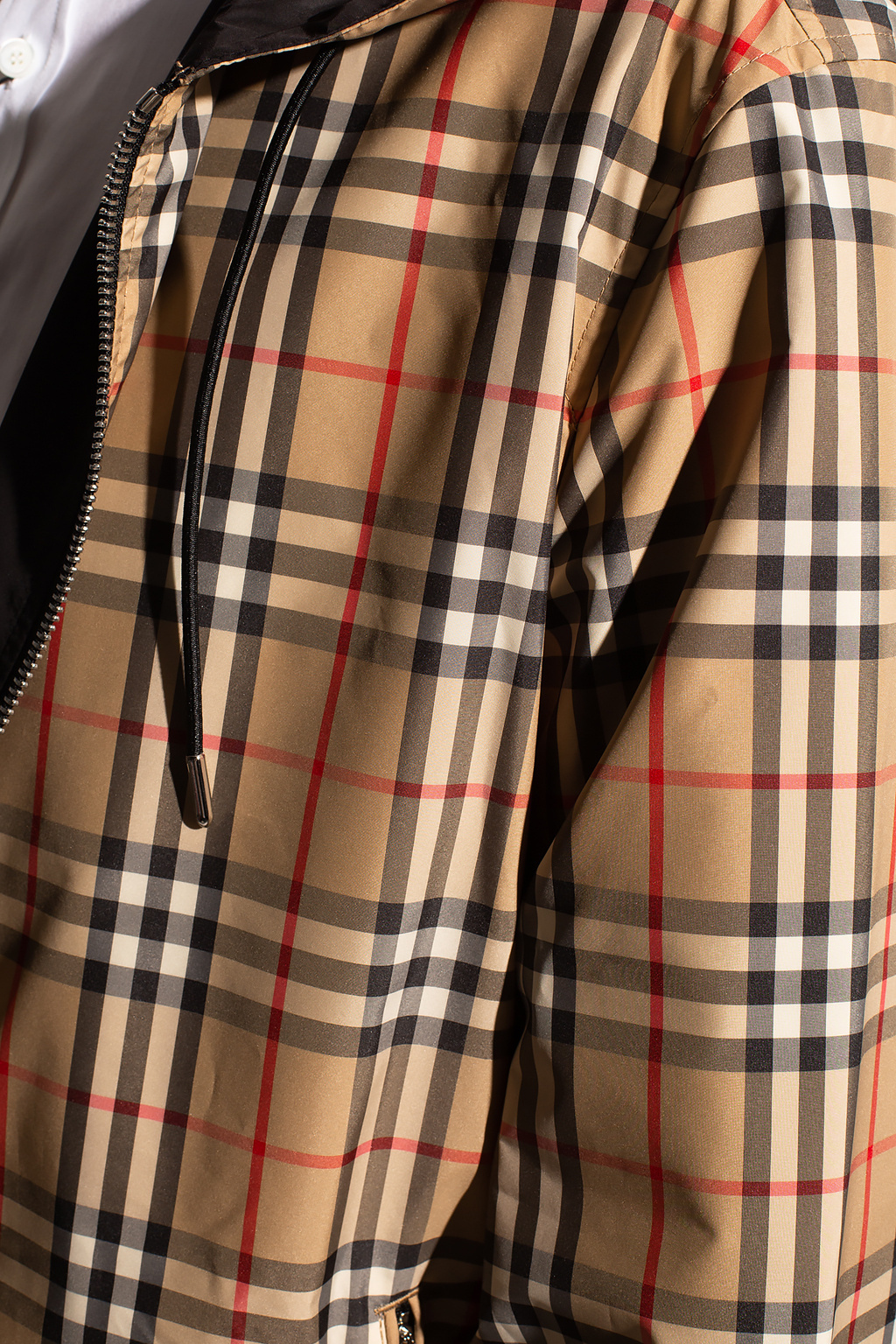 Burberry check clearance jacket mens